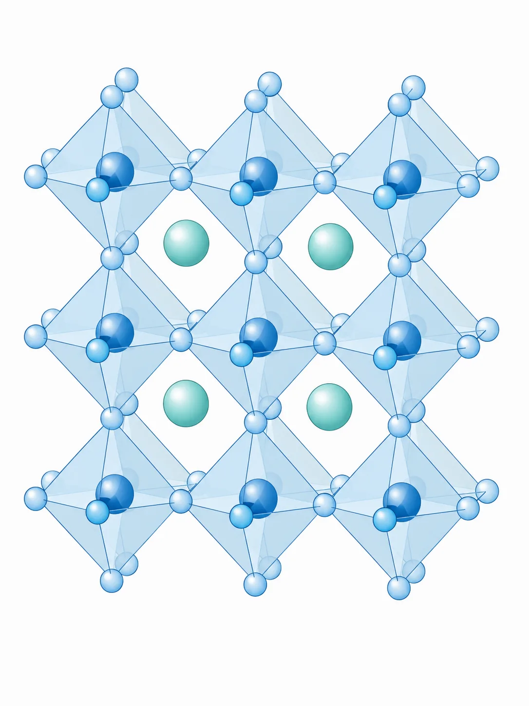 Solar-cell nanomaterial lattice