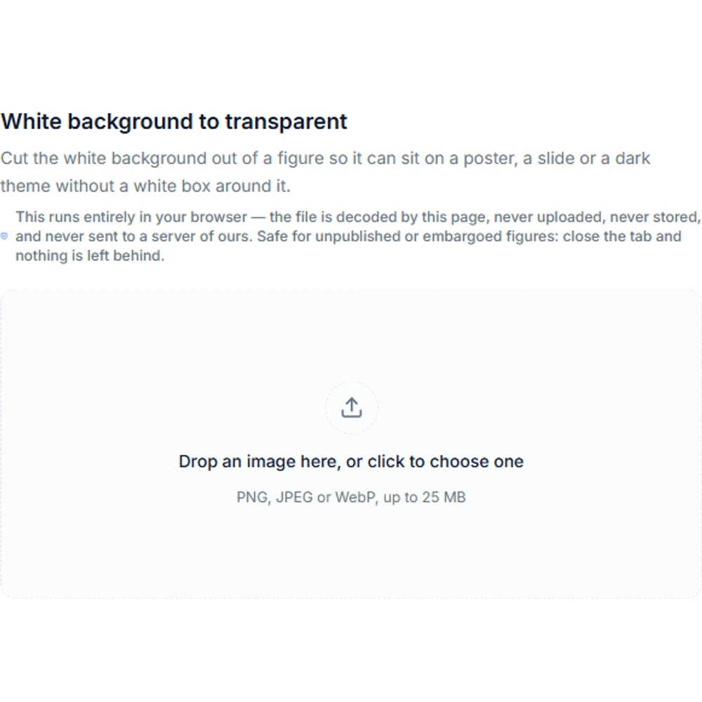 Transparent Background example