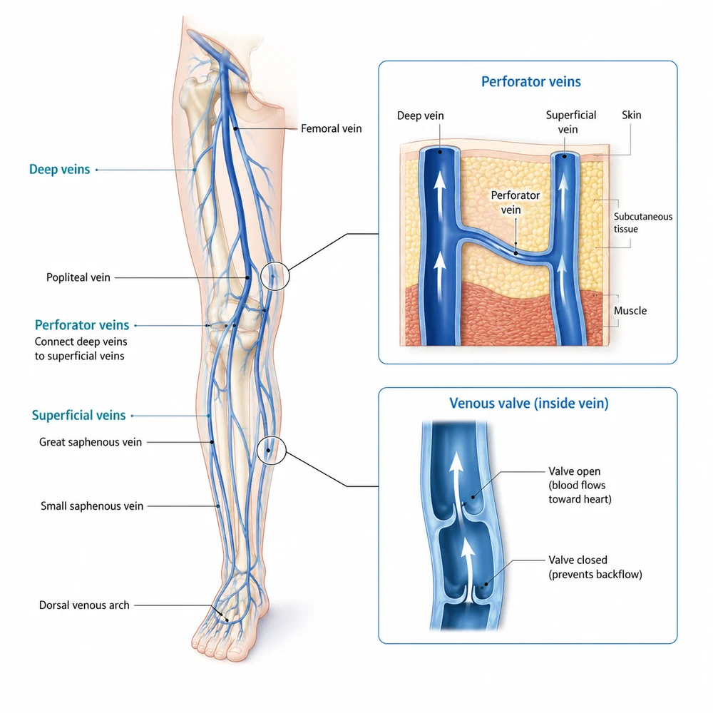 AI-generated clean figure refined from a sketch: a refined anatomical diagram from a rough outline