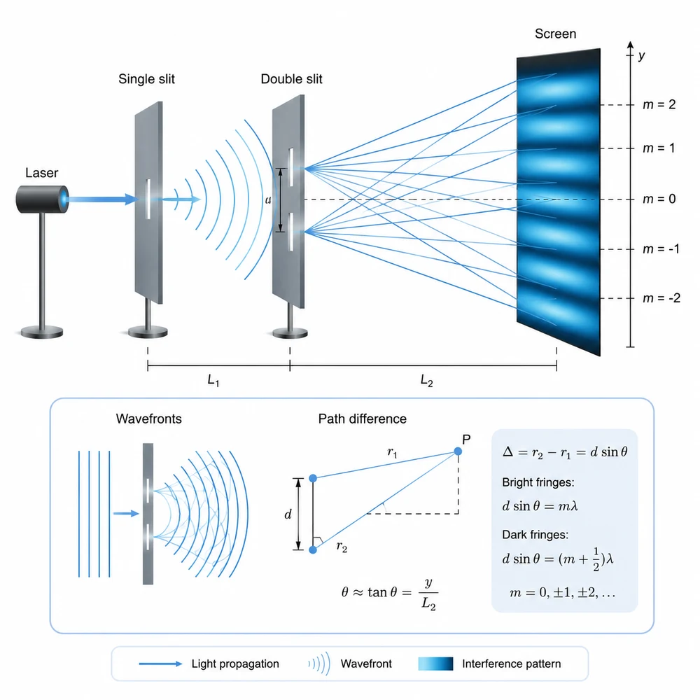 AI-generated physics experiment diagram